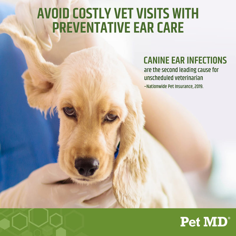Pet MD Ear Wipes and Salmon Omega Bites - PawsPlanet Australia