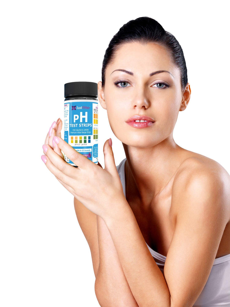 Just Fitter pH Test Strips for Testing Alkaline and Acid Levels in The Body. Track & Monitor Your pH Level Using Saliva and Urine. Get Highly Accurate Results in Seconds. 1 - BeesActive Australia