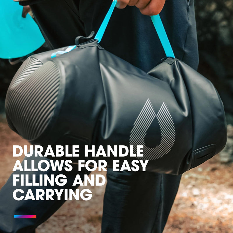 Hydrapak Expedition - Collapsible BPA & PVC Free Water Storage Bag (8L/270oz) - Chasm Black - BeesActive Australia