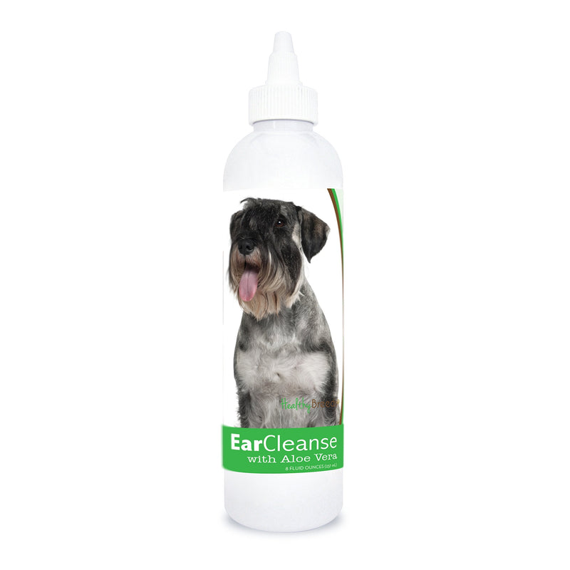 Healthy Breeds Standard Schnauzer Ear Cleanse with Aloe Vera Cucumber Melon 8 oz
