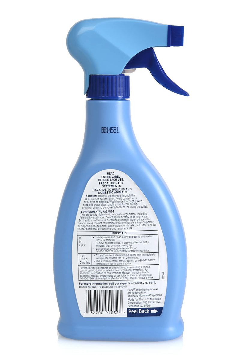 Hartz UltraGuard Plus Flea & Tick Home Spray, Kills Fleas and Ticks, Clean Fresh Scent, 16 Ounce (Pack of 2) 16 Fl Oz (Pack of 2)