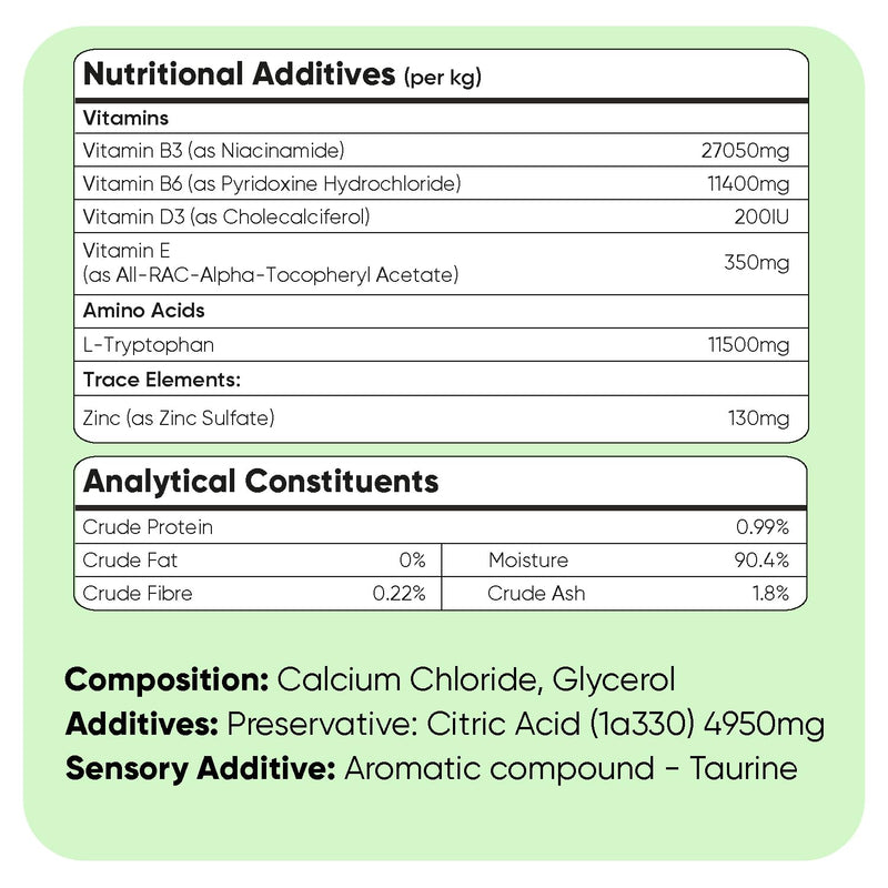 Calming Drops for Dogs 100ml - For Loud Noises, Home Alone Time, Hyperactivity & Travel - Puppy Calm Products with Amino Acid, Vitamins & Minerals - Alternative to Dog Calming Treats, Sprays & Collars