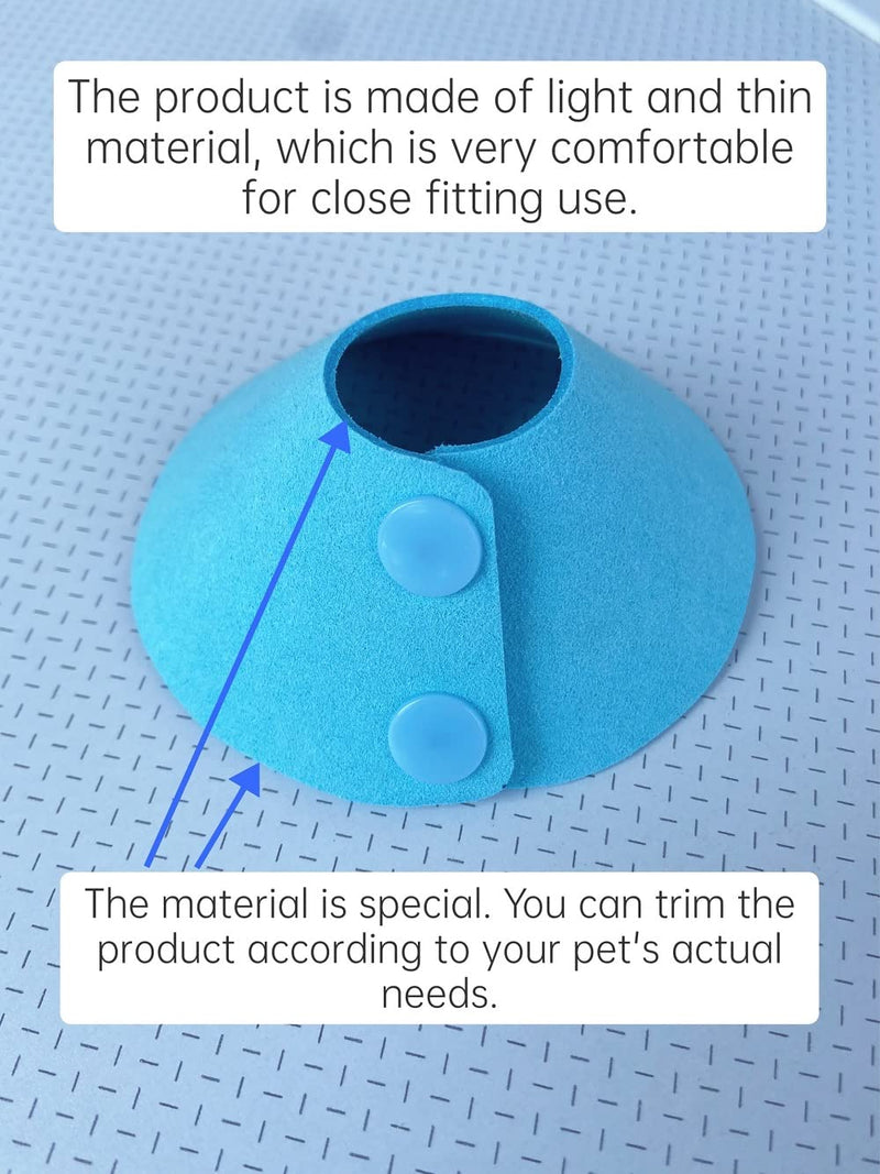 Parrot Neck Collar Pet Anti-bite Picking Feather Healing Protective Neck Cover Collar for Birds (M) M