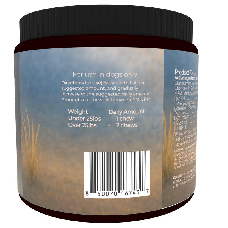 Bichon Frise Multivitamins, 90 Count, Made in the USA with Real Bacon.
