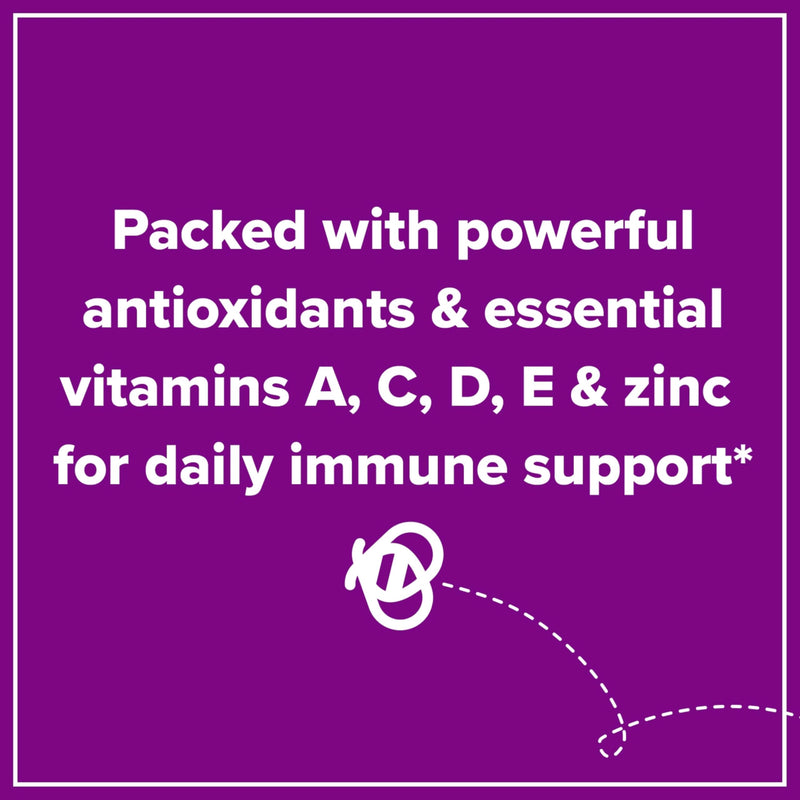 Zarbee's Elderberry Gummies for Kids with Vitamin C; Zinc & Elderberry; Daily Childrens Immune Support Vitamins Gummy for Children Ages 2 and Up; Natural Berry Flavor;,21 Count (Pack of 2) 21 Count (Pack of 2)