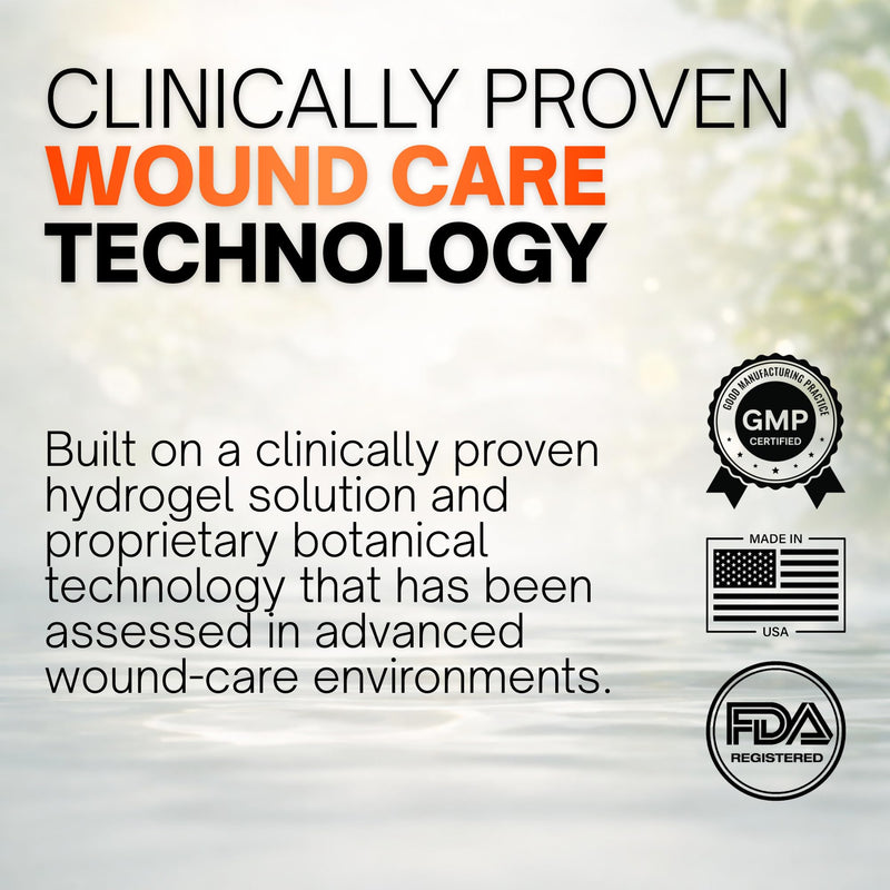 LAVIOR Advanced Botanical Wound Gel – Fast Healing Ointment for Cuts, Scrapes, Wounds, Burns & Skin Irritations – Natural Clinically Proven Recovery Care – Steroid & Antibiotic Free, 1oz 1 Ounce - BeesActive Australia