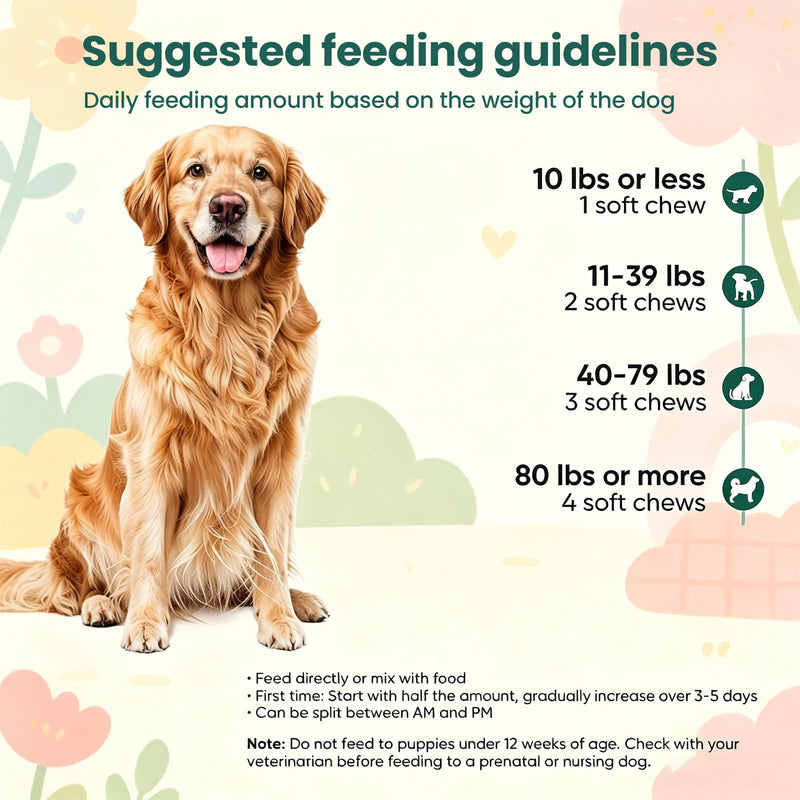Dog Probiotics Chews, 200 Count Chicken Flavor, with Digestive Enzymes & Prebiotics, Supports Gut Health, Relieves Diarrhea, Constipation & Itching, Boosts Immunity & Oral Health for All Dogs