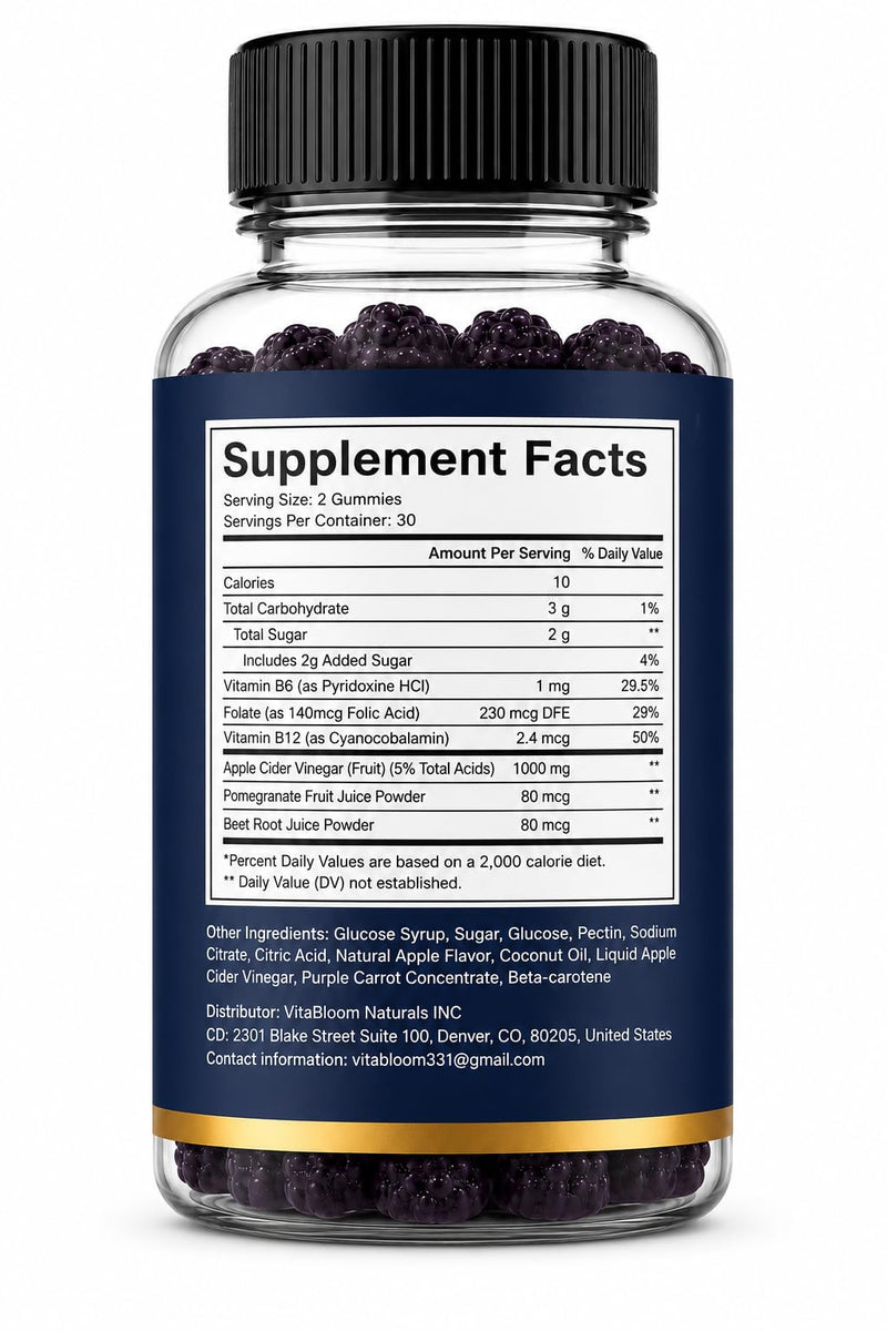 Gummies, Daily 60 Gummies | Daily Wellness • Natural Flavor • Easy-to-Take Gummy Formula • Active Lifestyle Support