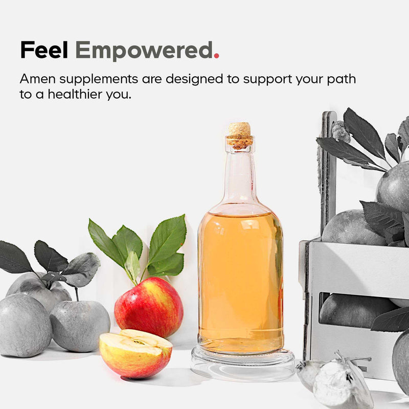 Amen Algal Oil Vegan Omega-3 Supplement, 1000 mg DHA & EPA, 60 Softgels | Plant-based microalgae omega-3, 1000mg DHA & EPA. Vegan, non-GMO.