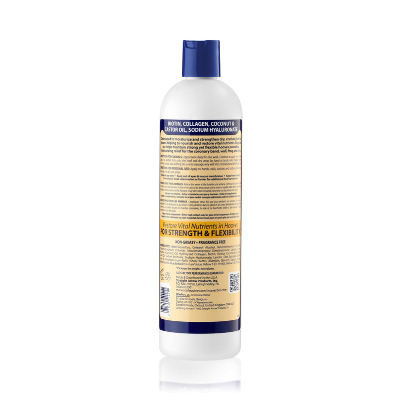 Mane 'n Tail Hoofmaker Hand & Nail Therapy (14.5 Oz) – Fragrance-Free, Biotin & Collagen-Enriched Moisturizing Cream for Strengthening Hooves & Promoting Healthy Growth 15 Ounce (Pack of 1)