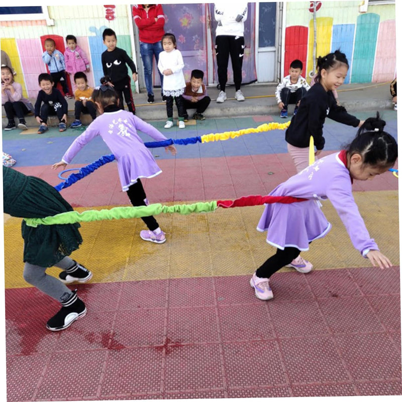 BESPORTBLE Kids Stretchy Elastic Tension Rope Ring for Outdoor Exercise and School Sports Games Durable Rally Band for Preschool and Elementary Pe Activities