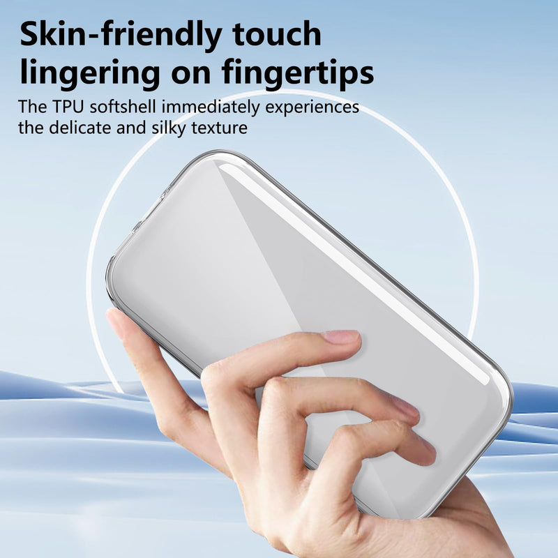 is suitable for Apple Vision Pro battery protective case, anti-drop, anti-scratch, for Apple VR Vision Pro TPU material soft case, suitable for Apple Visual Pro battery accessories Clear - BeesActive Australia