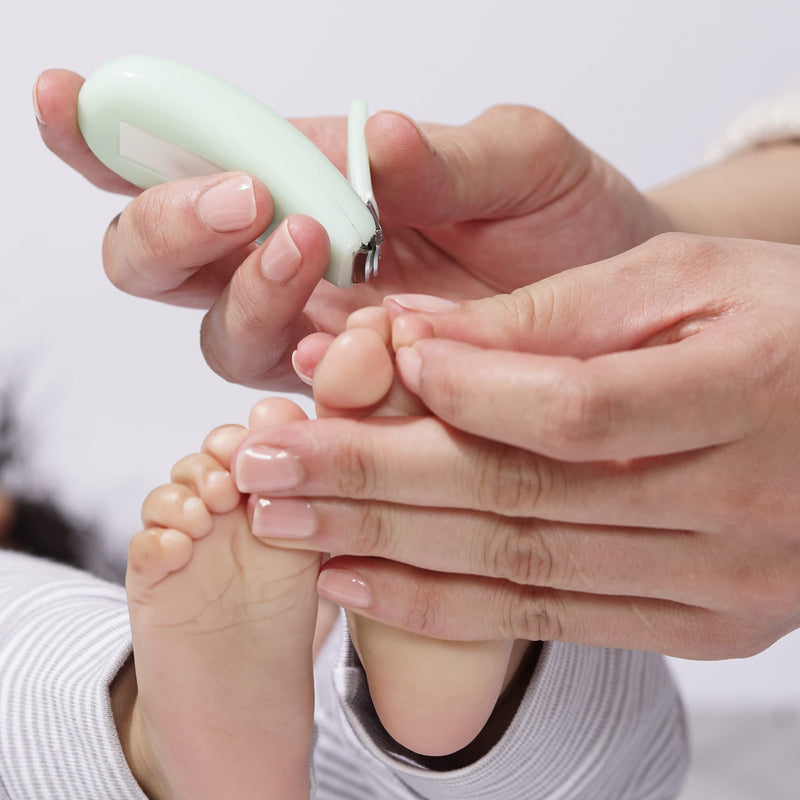 Tweezerman Baby Manicure Kit Includes Nail Clipper, Grooming Brush, Nail Trimming Scissors, and Nail File - BeesActive Australia