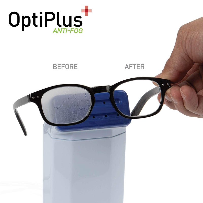 OptiPlus Anti Fog Lens Wipes l Pre-Moistened l Cleaning Wipes for Glasses, Laptops Screens, Smart Phones, Optical Lens, Goggles, and Watch Screen l Quick-Dry & Scratch-Free l Two Pack of 100 Pack 200 Count (Pack of 1) - BeesActive Australia