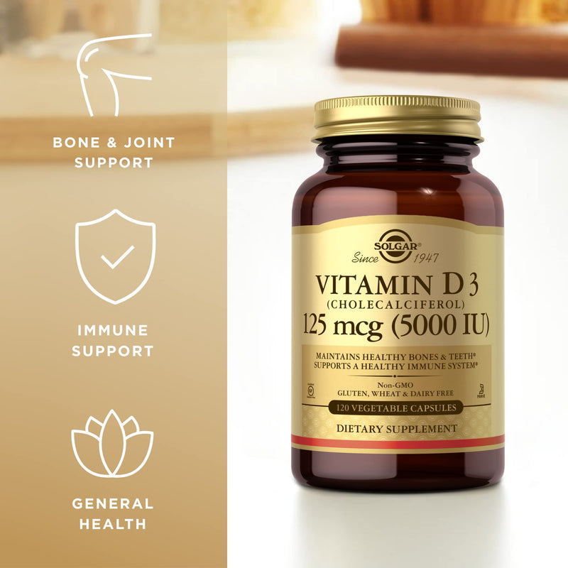 Vitamin D3 120 Count (Pack of 1)