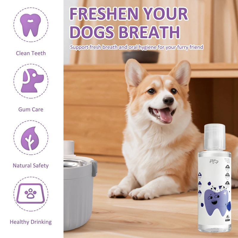 2 Pair Pawbright Dental Plus,Gentle,Promote Healthy Gums and Fresh Breath,Easy Daily Use for Pets,Effective Tartar Removal (Dog)