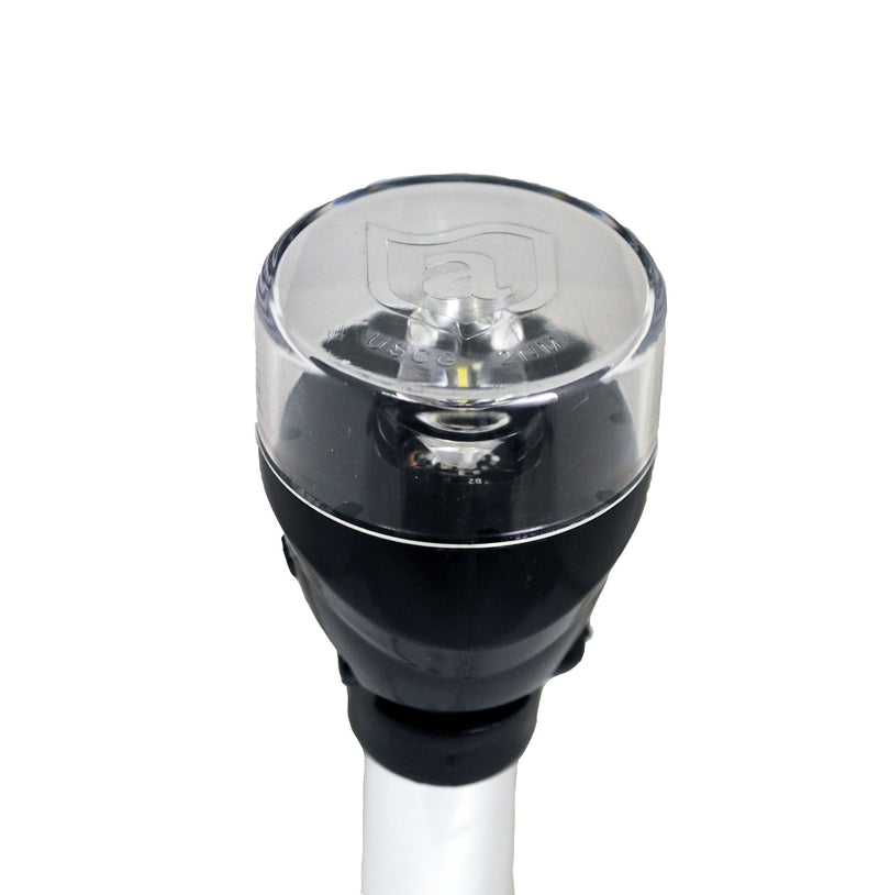 attwood Folding All-Round LED Pole Light 12" 5557-P12A7 Folding All-Round LED Pole Light 12", Silver 12"