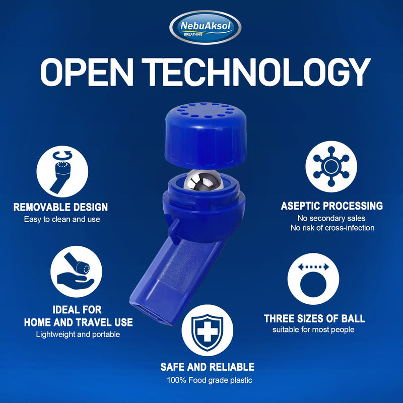 Breathing Trainer, Expiratory Muscle Trainer Device - Lung Strengthener, Mucus Removal and Lung Exerciser Device, Breathing Exercise Device for Lungs - BeesActive Australia