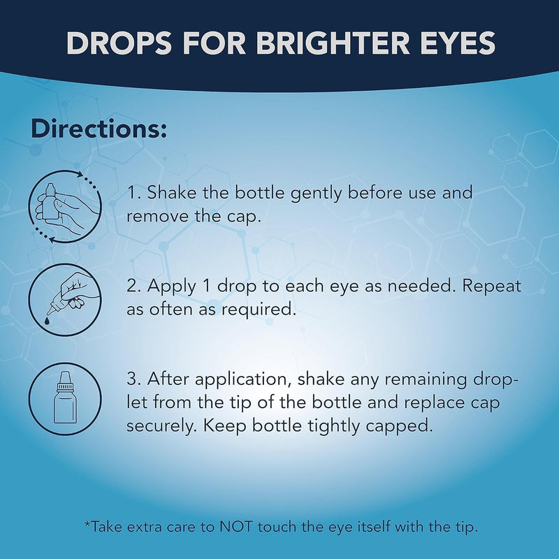 NOVEHA Pet Gel Eye Drops with 0.3% Viscoadaptive Hyaluronan | Eye Solution for Severe Dry Eyes - Long Lasting Hydration, Reduces Nuisance, Swelling & Dryness - Eye Lube for Dog and Cats (2PK - 2x10mL) 2 Pack
