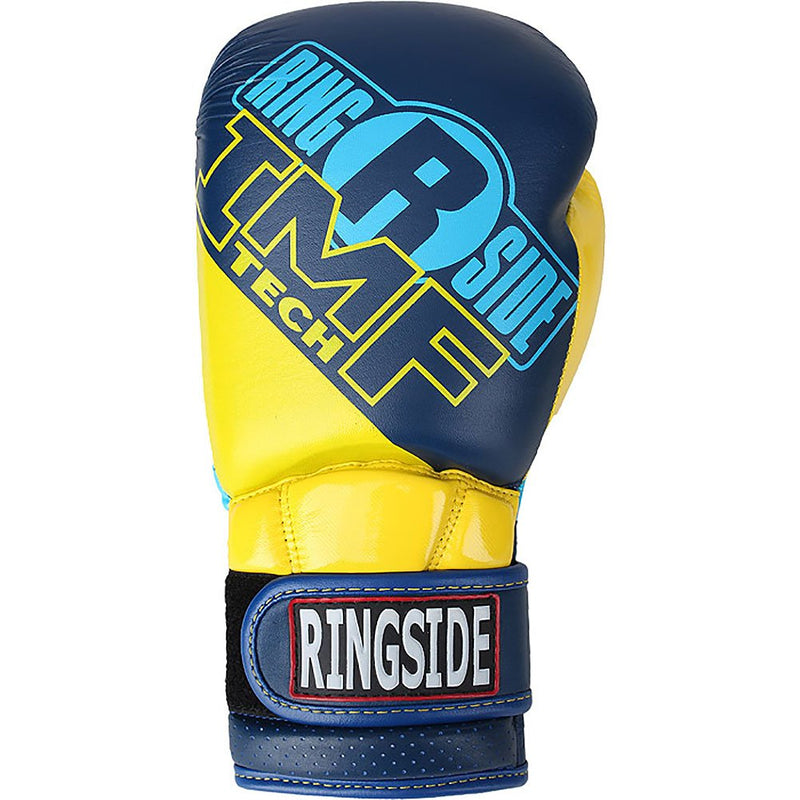 Ringside Youth IMF Tech Sparring Gloves 12-Ounce Navy/Yellow