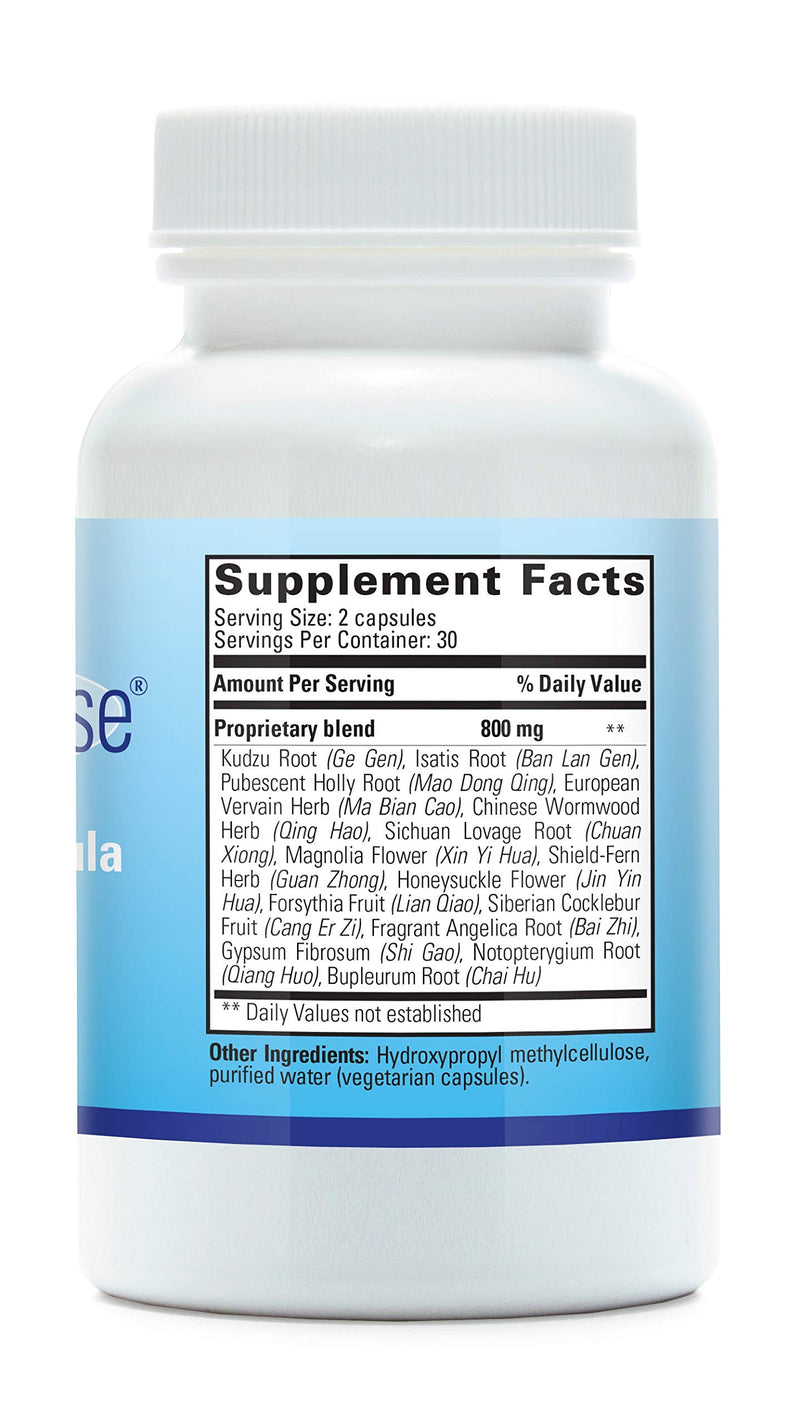 ImmunoPhase Natural Herbal Immune Support Supplement for Healthy Immune Function and Seasonal Health Challenges (60 Vegetarian Capsules)