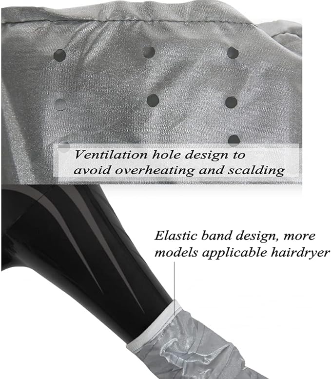 Hair Dryer Cap, Hair Dryer, Bonnet Hair Dryer, Hat, Hair Cap, Dryer, Warm Air Drying Cap, Hairdressing Hat, Hair Care, Comfortable Wear, Elastic Nozzle, Size Adjustable, Easy to Use, Home, Barber Shop -  Australia