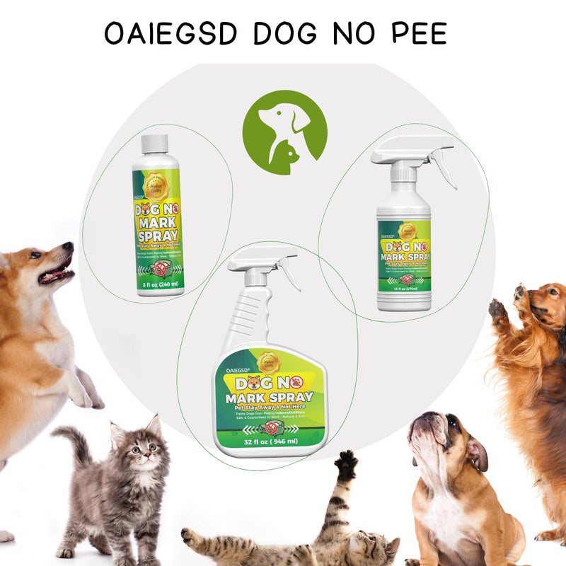 8 Manage Dog Marking and Accident Habits- Ounce Effective Training Aid for Dogs to Reduce Unwanted Marking and Urination 8.0 Fl Oz