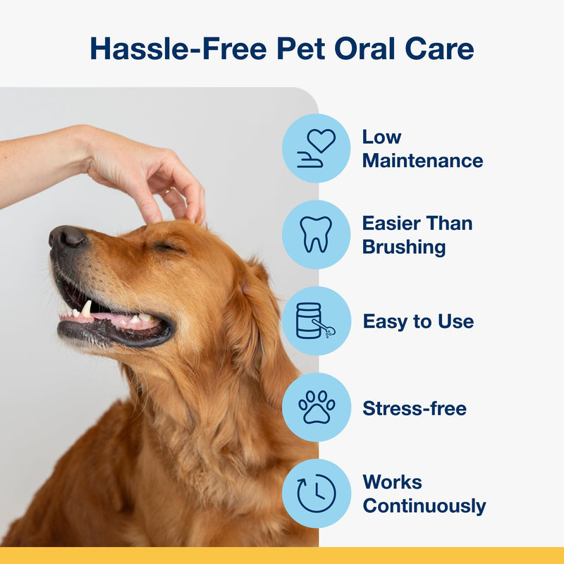 ProDen PlaqueOff Powder for Pets - Cat & Dog Breath Freshener - Plaque & Tartar Remover for Pet Oral Care - 180g 6.35 Ounce (Pack of 1) - BeesActive Australia