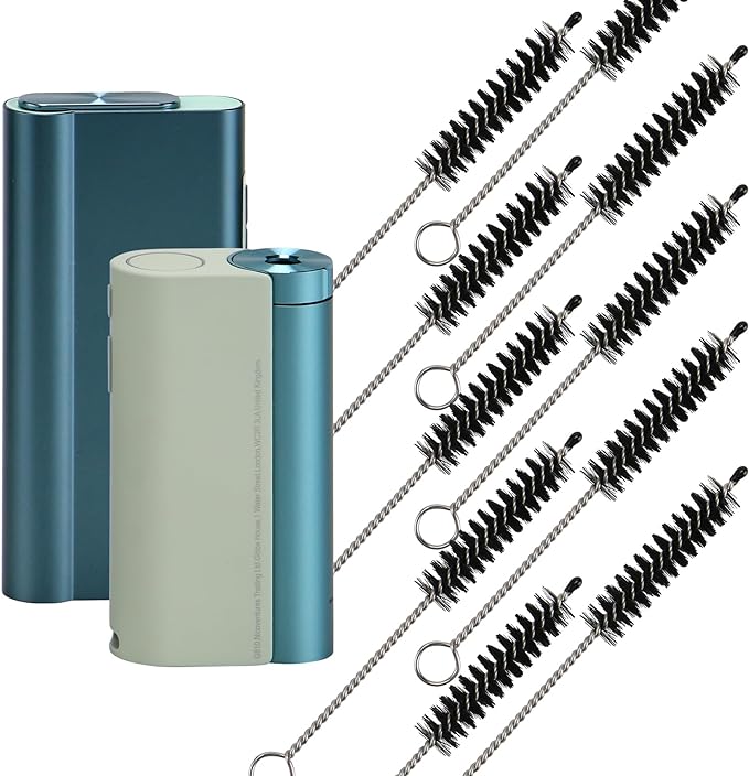 20 Pack Glow Cleaning Brushes | Compatible with Glo Hyper X2 and X2 Air | Includes 20 Cotton Swabs | Convenient Storage Case - BeesActive Australia