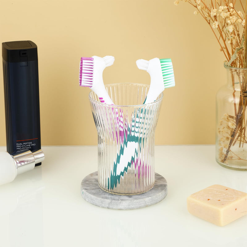 2Pack Denture Cleaning Brush, Denture Brush Premium Hygiene Denture Cleaner Set Multi-Layered Bristles Rubber Handle Denture Toothbrushes - BeesActive Australia