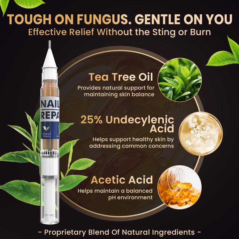 Toenail Fungus Treatment Extra Strength Pen for Toenail & Finger, More Pure Natural Plant Extracts, Toe Nail Fungus Treatments for Damaged Nail Blue