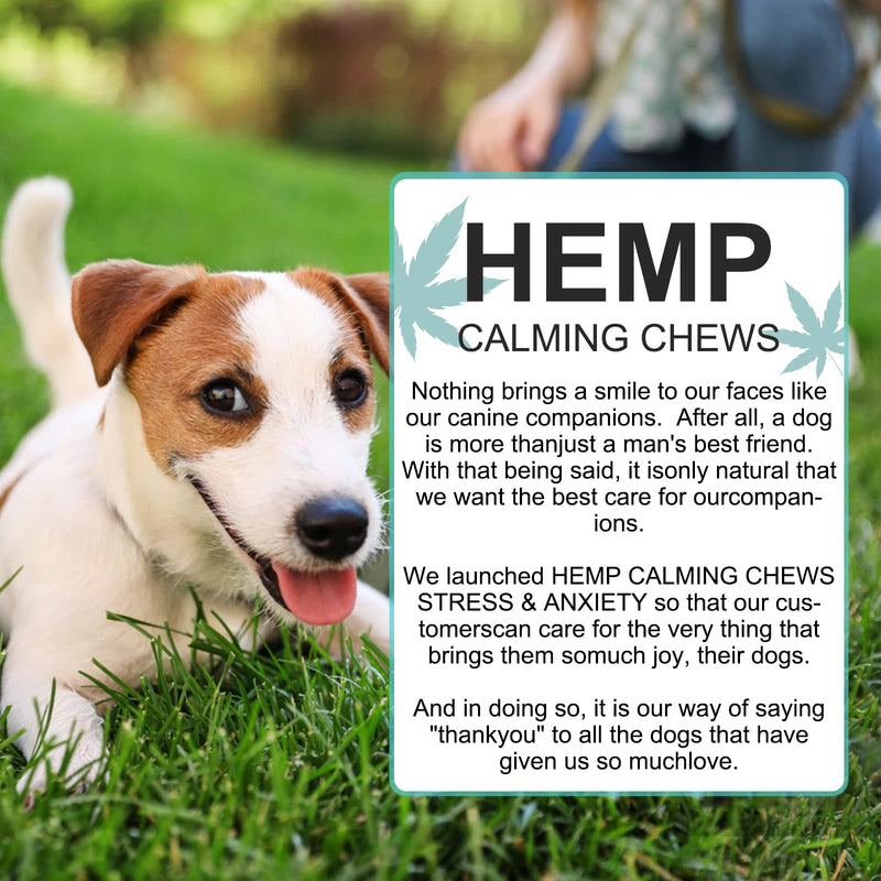 Uocasi Calming Chews for Dogs, Purest Hemp Calming Dog Treats Chews, Help Promote Relaxation, Reduce Stress, Storm Anxiety, Natural Healthy Tasty Pet Soft Chews - Peking Duck Flavor(330g, 150counts) duck roast