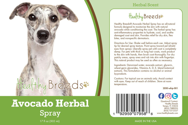 Healthy Breeds Whippet Avocado Herbal Spray 17 oz