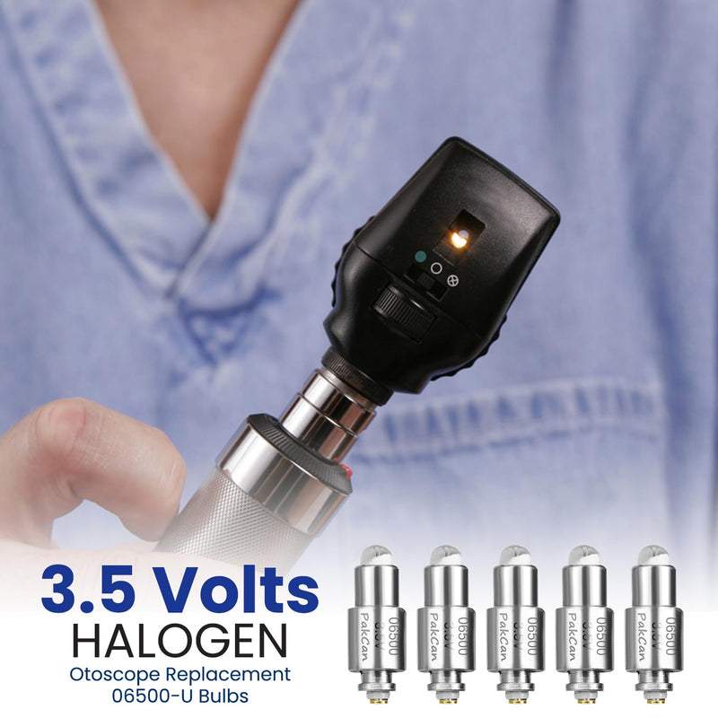 Compatible with Welch Allyn 2 Pcs Halogen Replacement Bulbs 06500-U (Set of 2 pcs) - BeesActive Australia