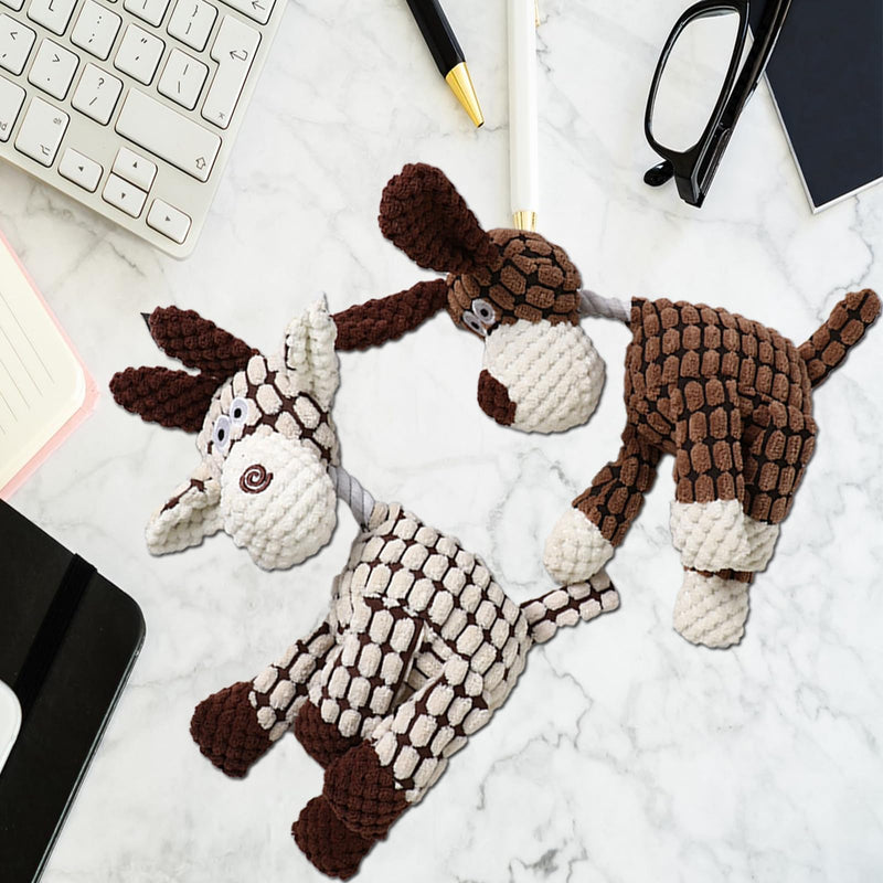 2 Pcs Bite Buddy Chew Toy for Dogs,Shirem Bite Buddy,Petsboro Bitebuddy Dog Toy,Petsboro Bitebuddy,Bitebuddy,Dog Chew Toys for Small Medium Large Dogs(Brown + Beige) - BeesActive Australia