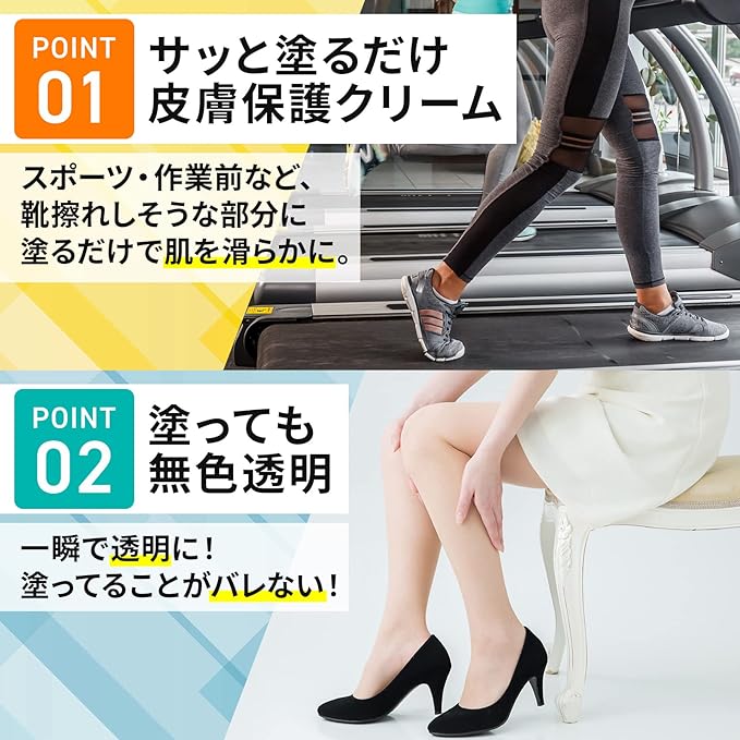 Just apply the cream to protect the skin of your feet while walking, Legend Matsushita Ichi Press, Fragrance-free, smooth and comfortable to use on the whole body -  Australia