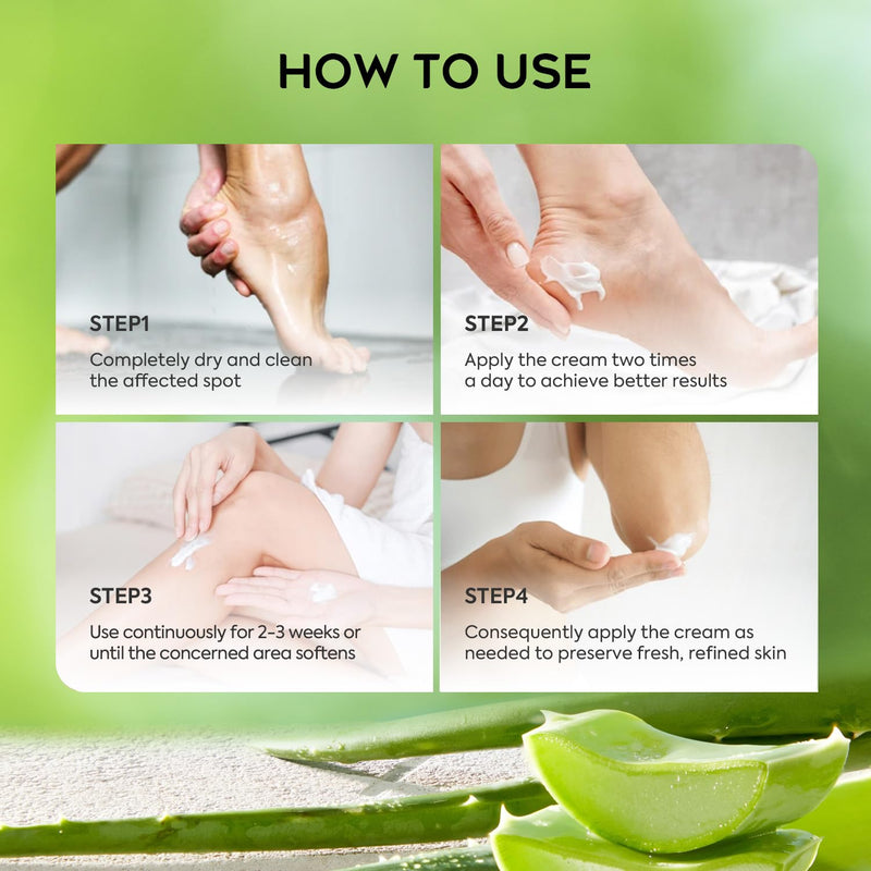 Urea Cream 42% Foot Cream Salicylic Acid 4 Oz, Upgraded Callus Remover For Feet, Knees& Elbows, Intensive Moisturizes & Softens Skin, Exfoliates Dead Skin - BeesActive Australia