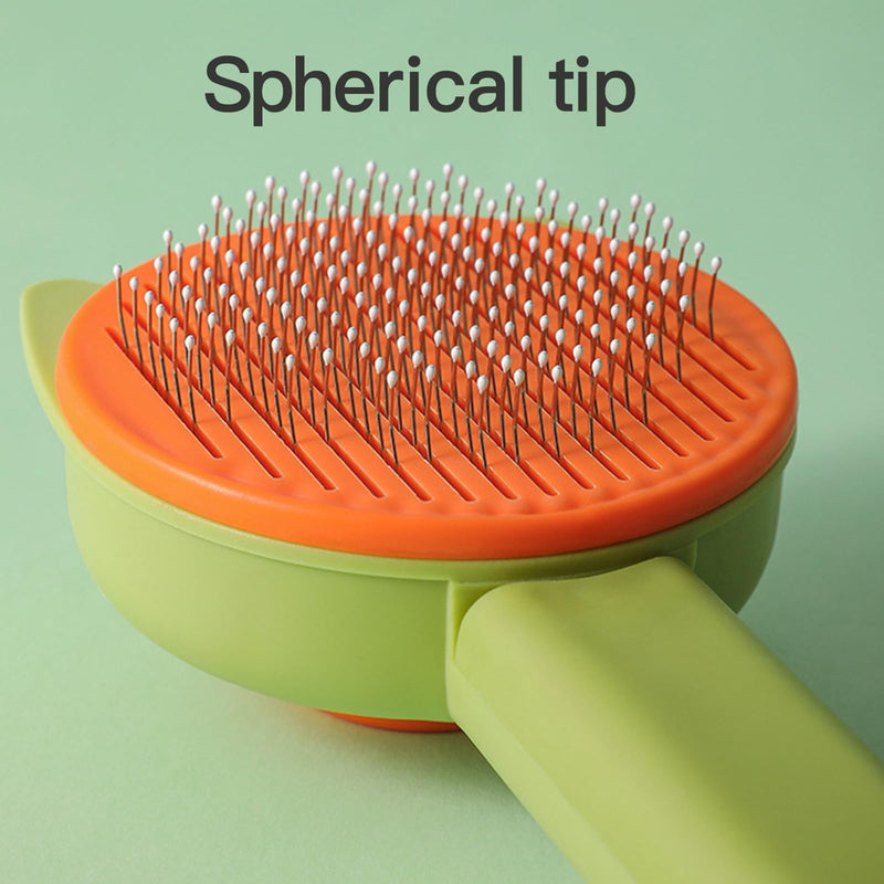 Premium Universal Pet Grooming Brush with Stainless Steel Pins Ideal for All Breeds Long Short Haired Cat and Dog,Ergonomic All-in-One Reduces Tanglesand PromotesHealthy Coat with Gentle (Blue) Blue - BeesActive Australia