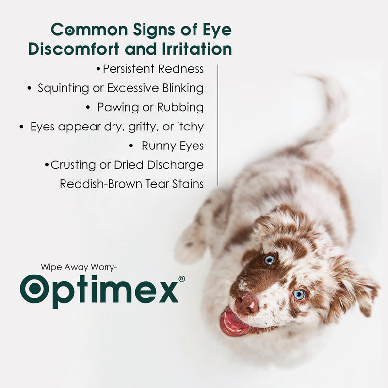 Gentle Multi-Purpose Eye Wash for Dogs & Cats (4 fl oz) Helps with Eye Infections, Redness, Irritation, Tear Stains, Discharge, Pink Eye, Conjunctivitis & Dry Eye Relief Vet Formulated