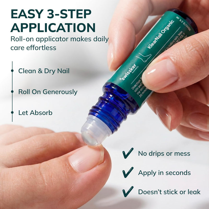 Swissklip KlearNail Toenail Stick | Medi-Care Treatment | Natural Solution for Healthy Nails I Suitable For Foot, Toe, and Fingernail I For Brittle Toenails – 10ml / 0.3 Fl. Oz. Pack 1 - Made in USA 0.3 Fl Oz (Pack of 1)