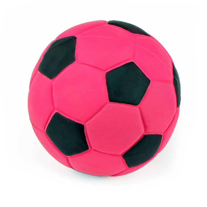 CHIWAVA 3PCS 2.7'' Squeak Latex Dog Toy Football Chew Fetch Throw Ball for Medium Dogs Interactive Play 2.7" Medium Dogs 3 Pack - BeesActive Australia