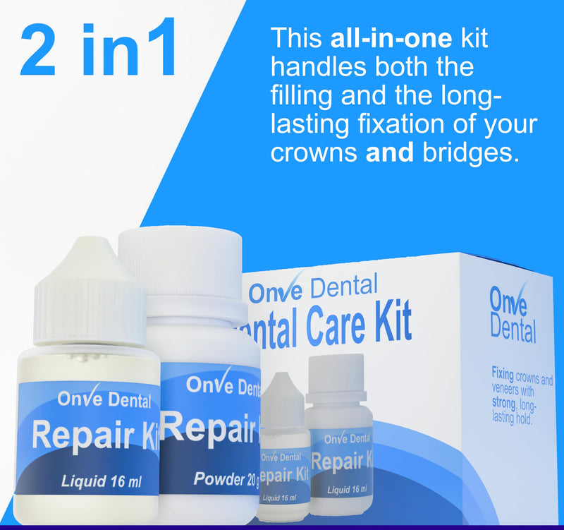 Dental Cement Kit – Zinc Oxide Eugenol Temporary Filling & Crown Repair