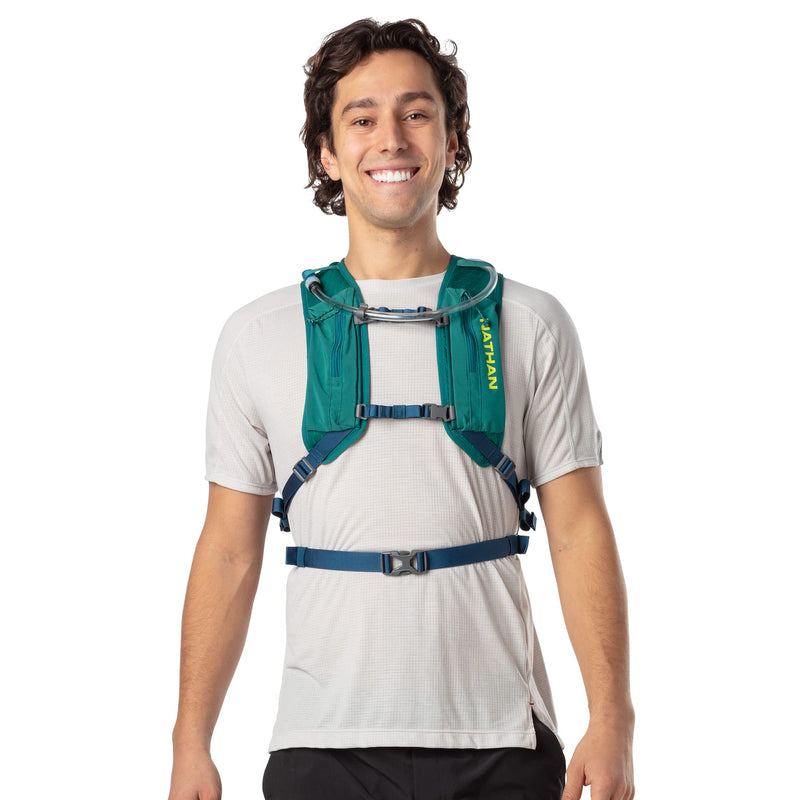 Nathan Crossover Hydration Pack Storm Green/Finish Lime 10L