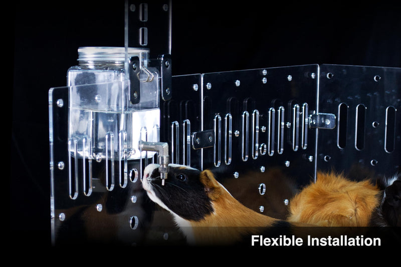 GuineaLoft™ No Drip Water Bottle for Guinea Pigs & Birds - The Ultimate Solution by Seasoned Owners Who Tried Everything Out There - Exclusive by Guinea Loft - BeesActive Australia