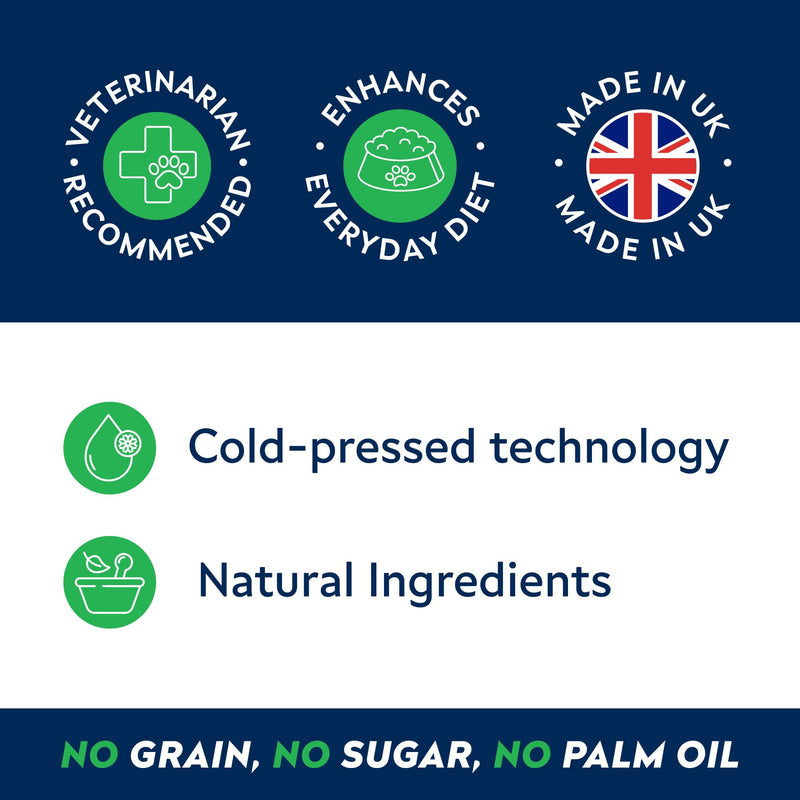STRELLALAB Advanced Joint Supplements for Dogs Chews - Joint Aid Glucosamine for Dogs - Hip & Joint Health Care with Glucosamine & Chondroitin - Made in UK - Senior & Adult - 120Ct - BBQ Pork 120 Joint Aid Treats