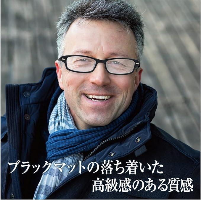Reading Glasses Stylish Reading Glasses for Men Square Spring Hinge Lightweight Matte Black Cool Frequency +1.00 +1.50 +2.00 +2.50 +3.00 Toray Trecy Set - BeesActive Australia