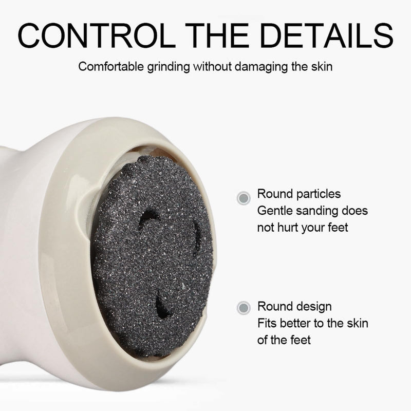 Electric Foot Grinder, Vacuum Skin Friendly Foot Callus Remover for Bedroom - BeesActive Australia