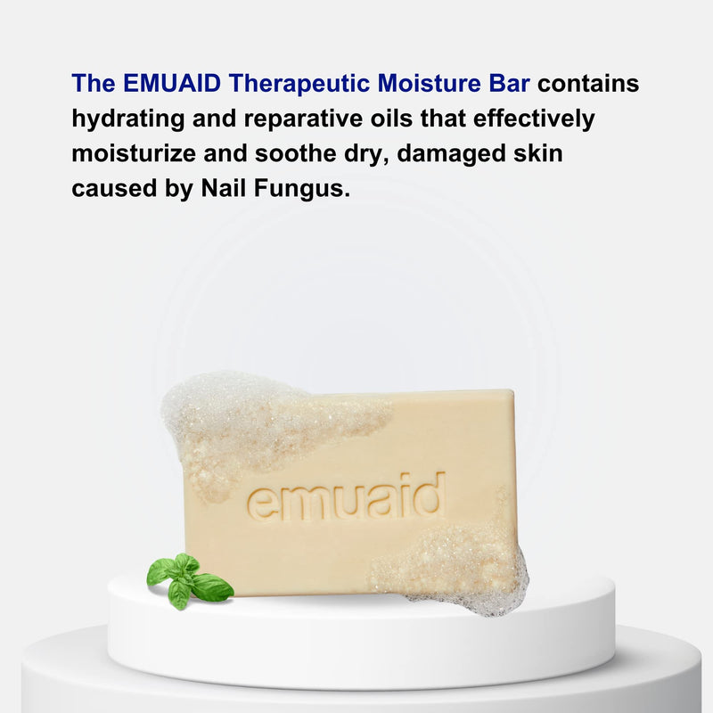 EMUAIDMAX Nail Fungus Eradicator Travel Kit - EMUAIDMAX Maximum Strength 0.5oz with Therapeutic Moisture Bar is also suitable for Cold Sores, Rashes, Psoriasis, Severe Boils and Bumps Nodules - BeesActive Australia
