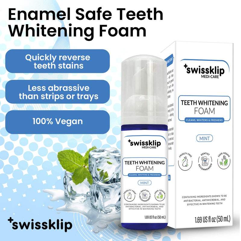 Swissklip Foam Toothpaste Also a Teeth Whitener in The Market I We Offer Best Teeth Whitening Products for Professional Teeth Whitening Kit I Best Teeth Whitener 4 U 1 - BeesActive Australia