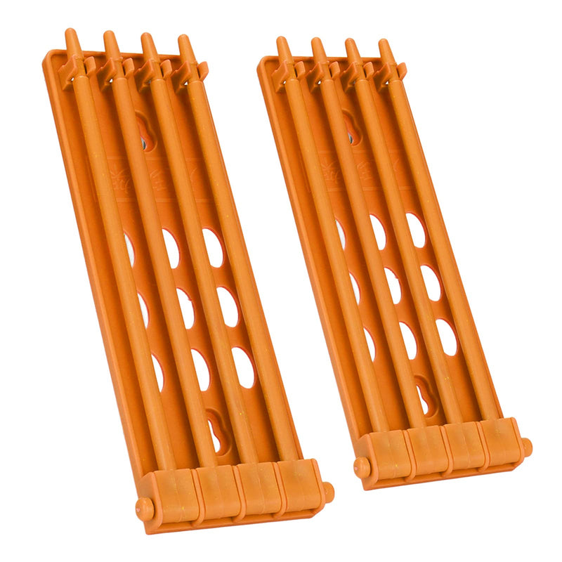 2Pcs Pigeons Foot Ring Holder, Plastic Pigeon Leg Ring Holder Bands Rack Frame for Parrots Racing Pigeon Carrier Pigeon yellow - PawsPlanet Australia